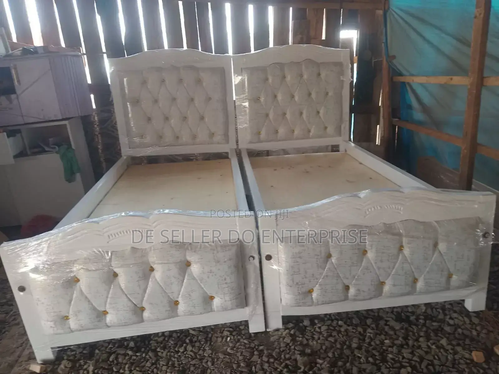 Baby Bed White Mocket 3x6
