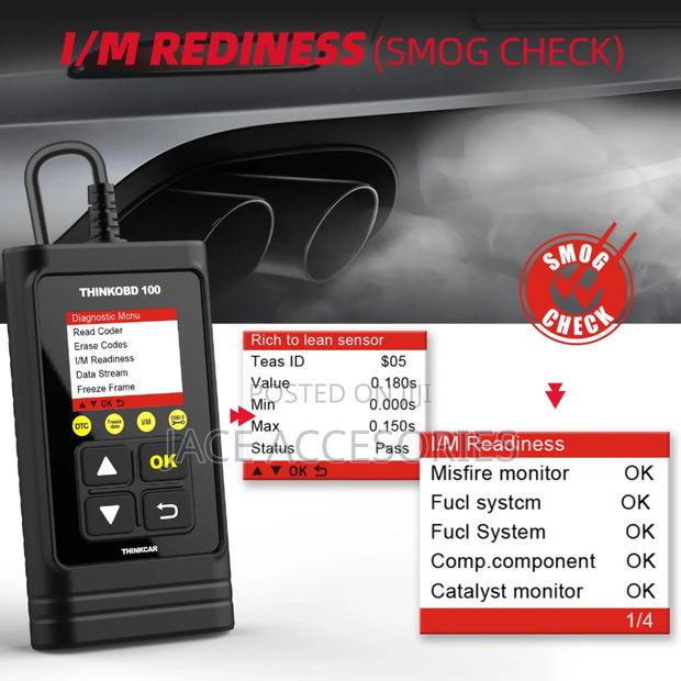 Original Thinkcar Thinkobd100 Diagnostic  Scanner - thumbnail 4