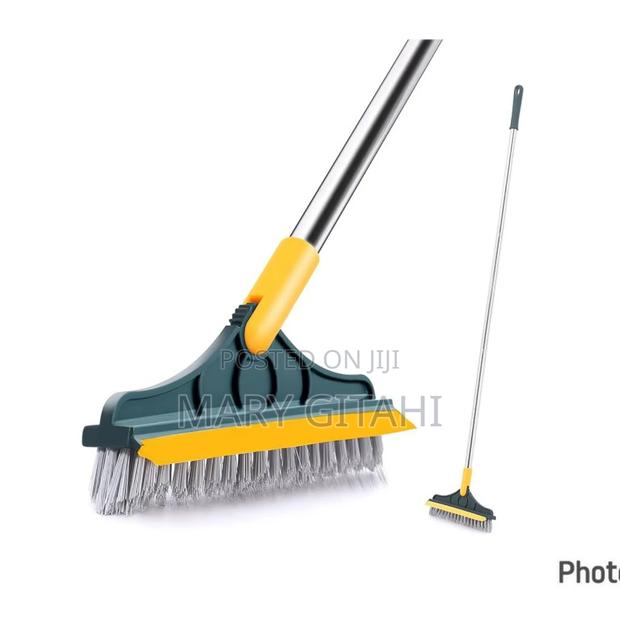 23x112cm Long Handle Flexible Joint 2 Sided Cleaning Brush