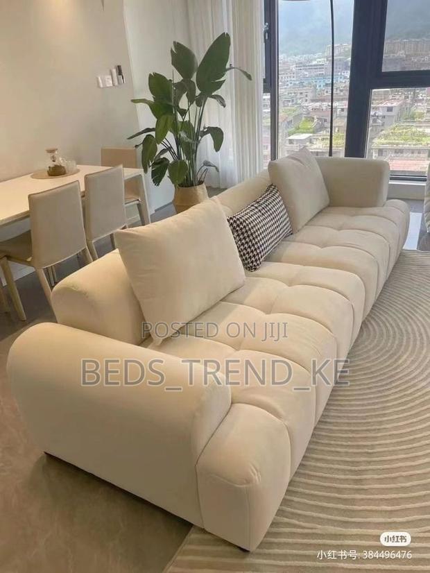 Rustic 3 Seater Bubble L Seat Sofa Set Design