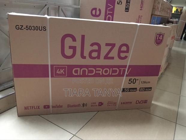 Glaze 50 Inch Smart Uhd Frameless Smart Android Tv - main view
