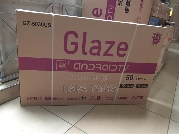 Glaze 50 Inch Smart Uhd Frameless Smart Android Tv - thumbnail 3