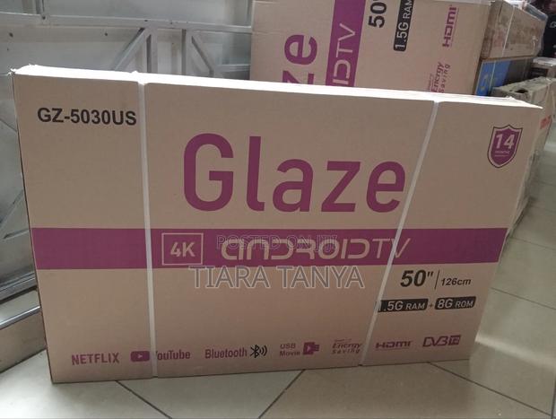 Glaze 50 Inch Smart Uhd Frameless Smart Android Tv - thumbnail 4
