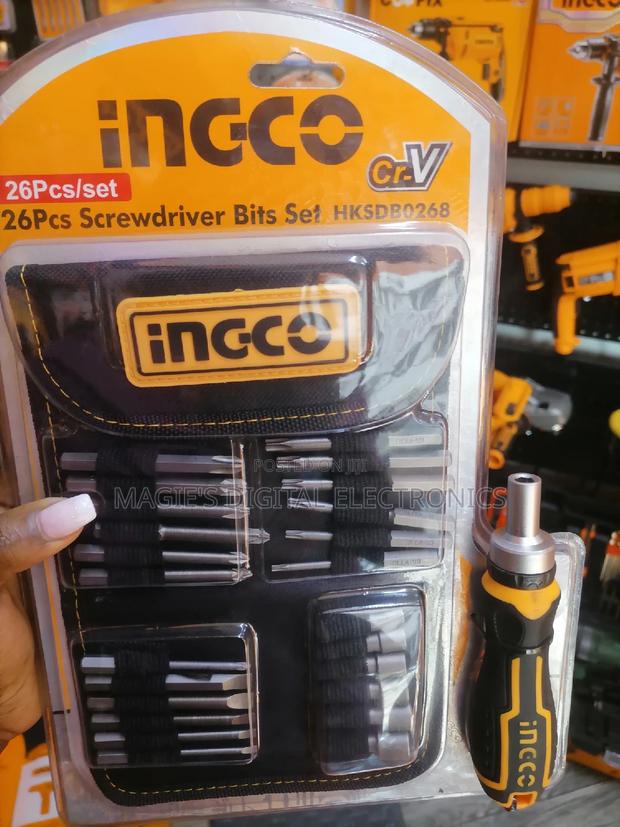 Highly Recommend 26pcs Ingco Screwdriver Bit Set - main view