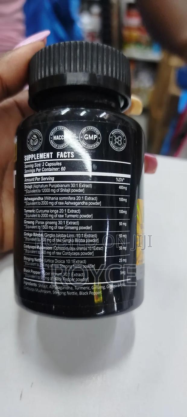 Shilajit 8 in 1 Supplement Capsules - thumbnail 3