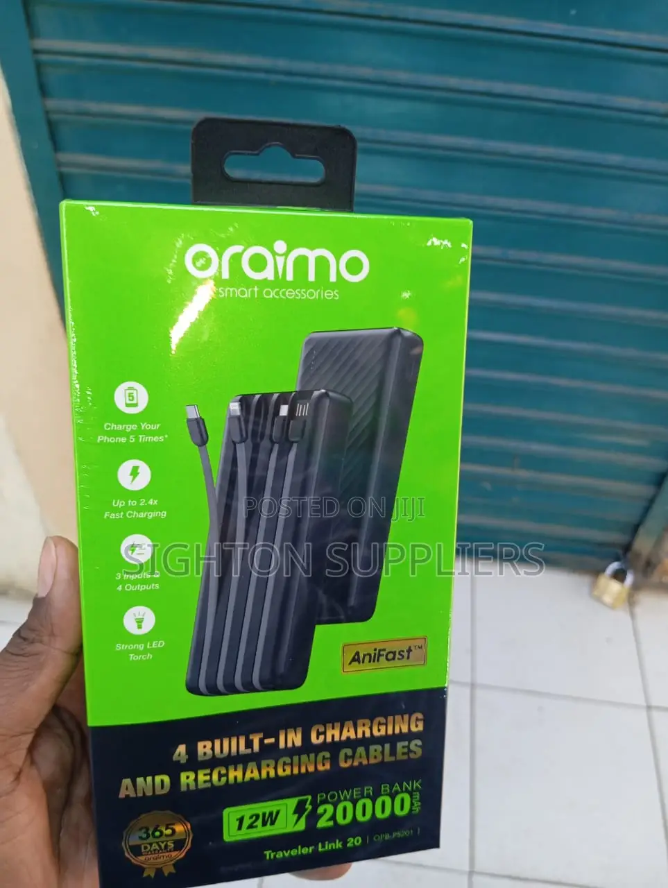 Oraimo 20000 Mah 12w