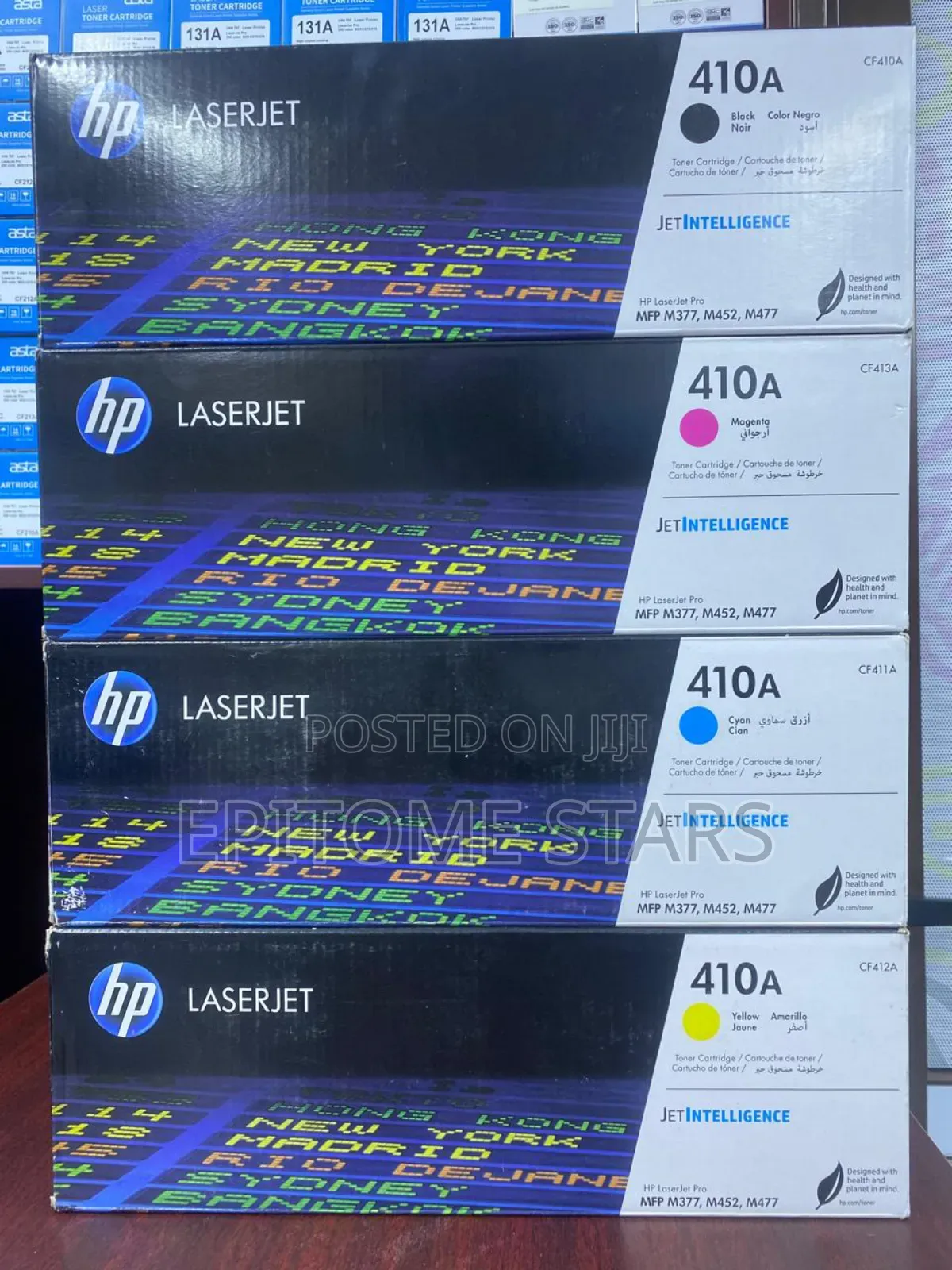Hp Color Laserjet Pro M452dw Toner Hp410a Yield Above 2,300
