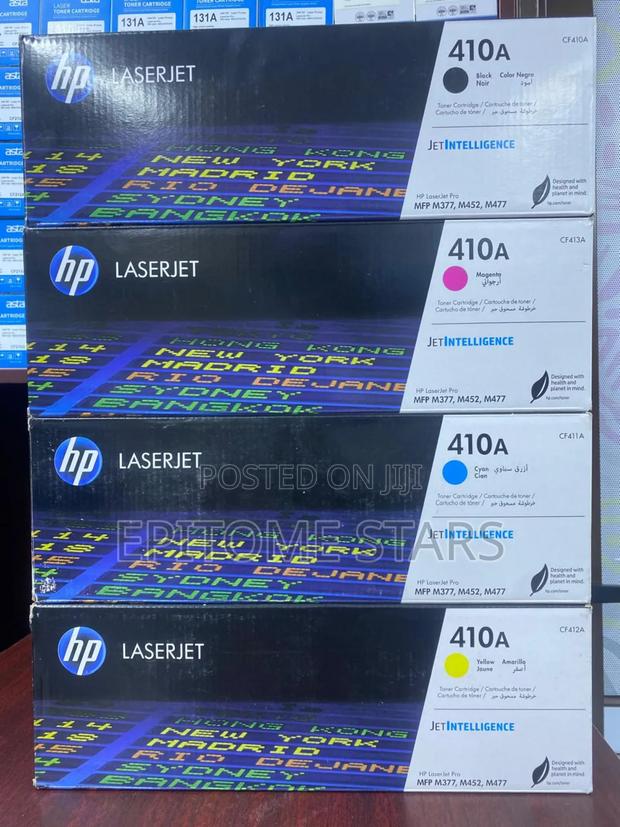 Hp Color Laserjet Pro M452dw Toner Hp410a Yield Above 2,300