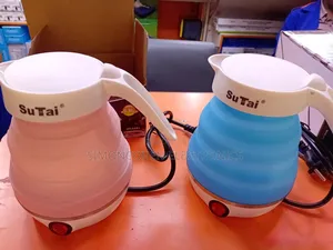 Foldable Electric Kettle With Silicone Body
