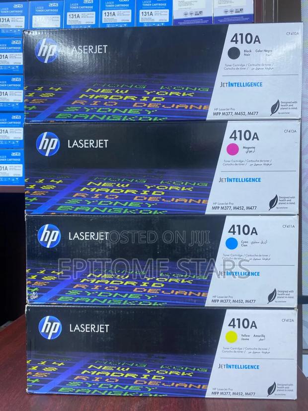 Hp Color Laserjet Pro Mfp M477 Toner Hp410a Yield 2,300