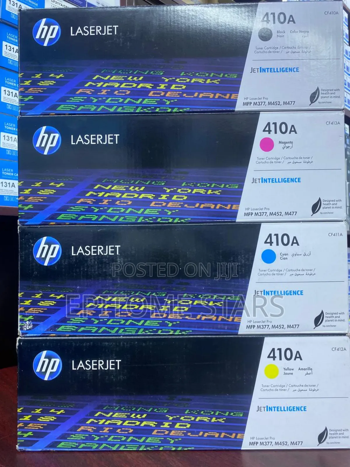 Hp Color Laserjet Pro Mfp M477fdw Toner Hp 410a Yield 2,300