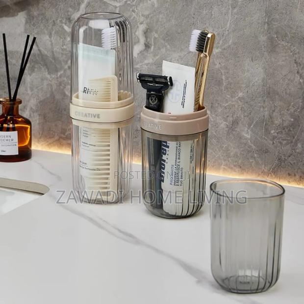 Creative Portable Toothbrush Holder, Toothpaste Holder. - main view