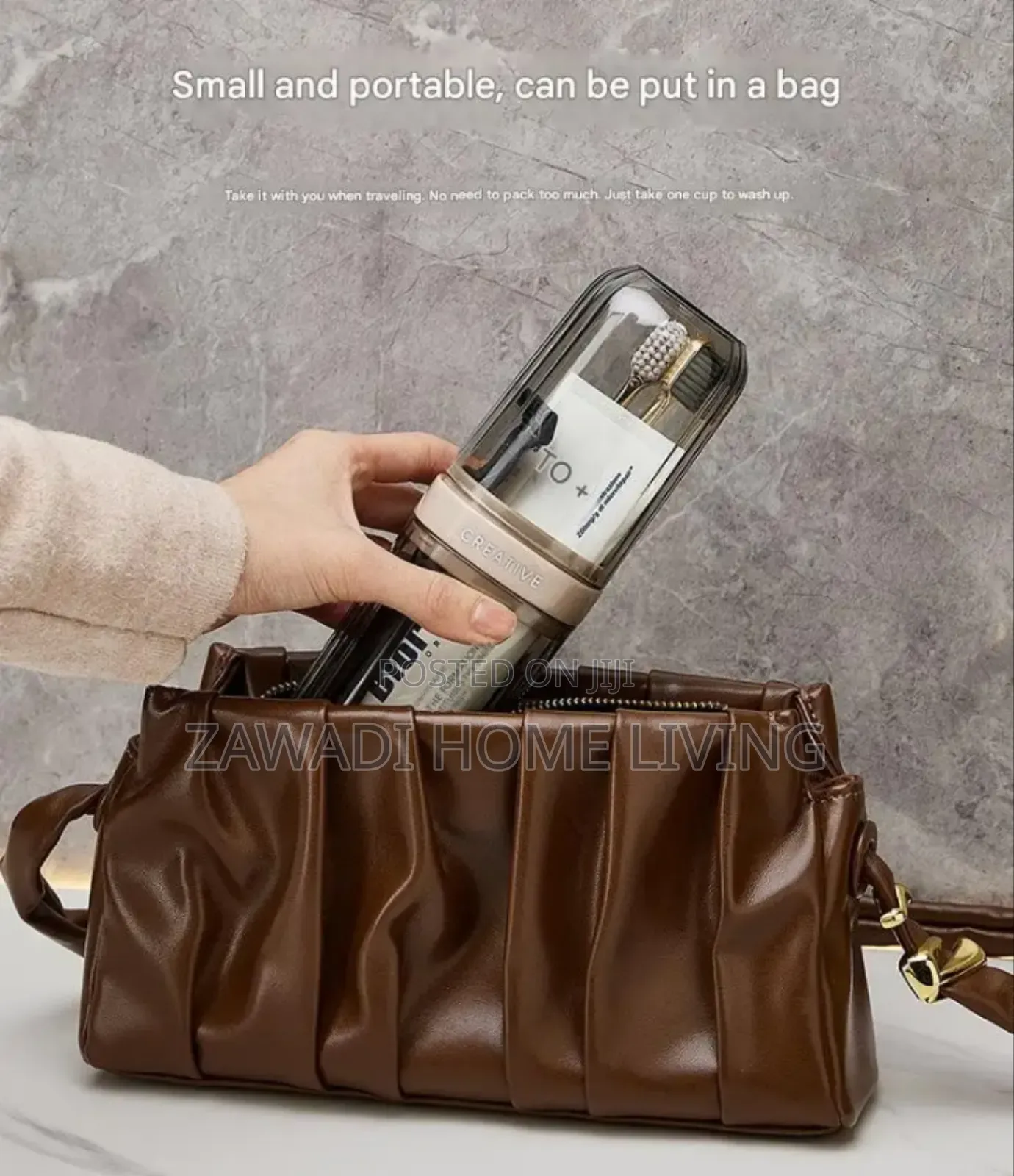 Creative Portable Toothbrush Holder, Toothpaste Holder.