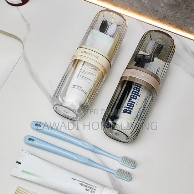 Creative Portable Toothbrush Holder, Toothpaste Holder. - thumbnail 5