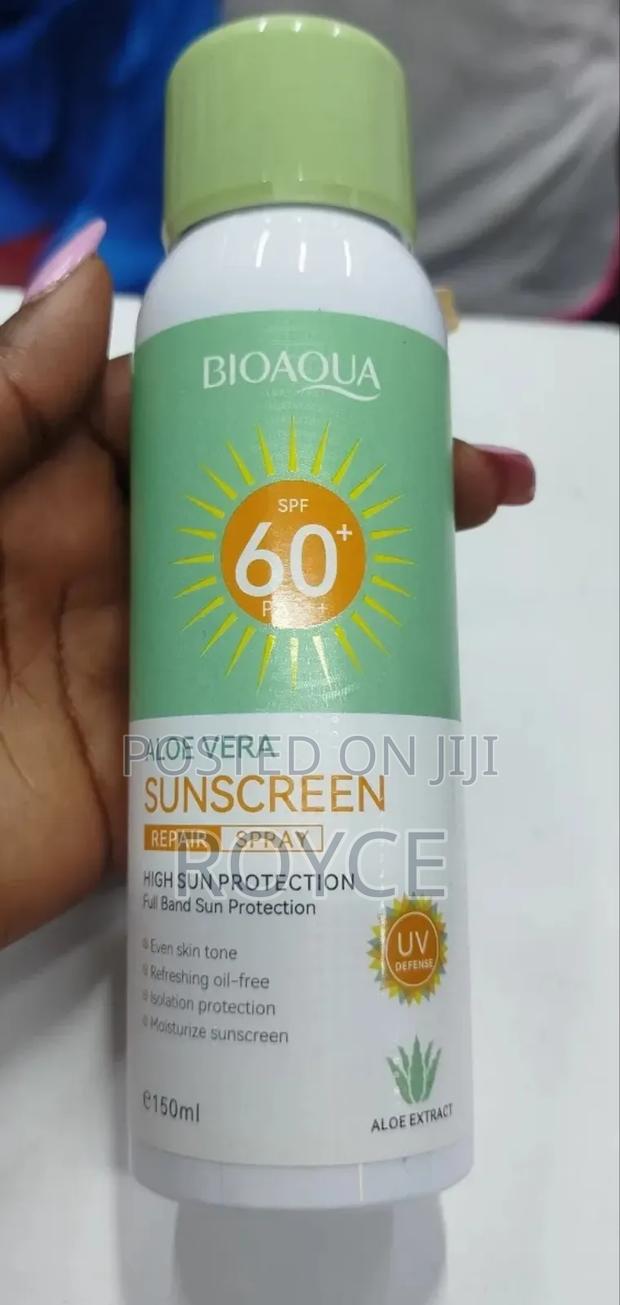 Aloe Vera Sunscreen Spray -SPF 60+ - main view