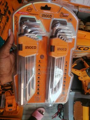 Highly Recommend 18pcs Ingco Hex and Torx Key Set - thumbnail 2