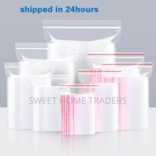 100 Pcs Reusable Zip Lock Bags 20*30cm/2kg Available