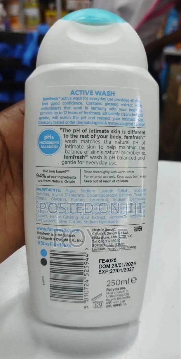 Femfresh Intimate Active Wash - thumbnail 3