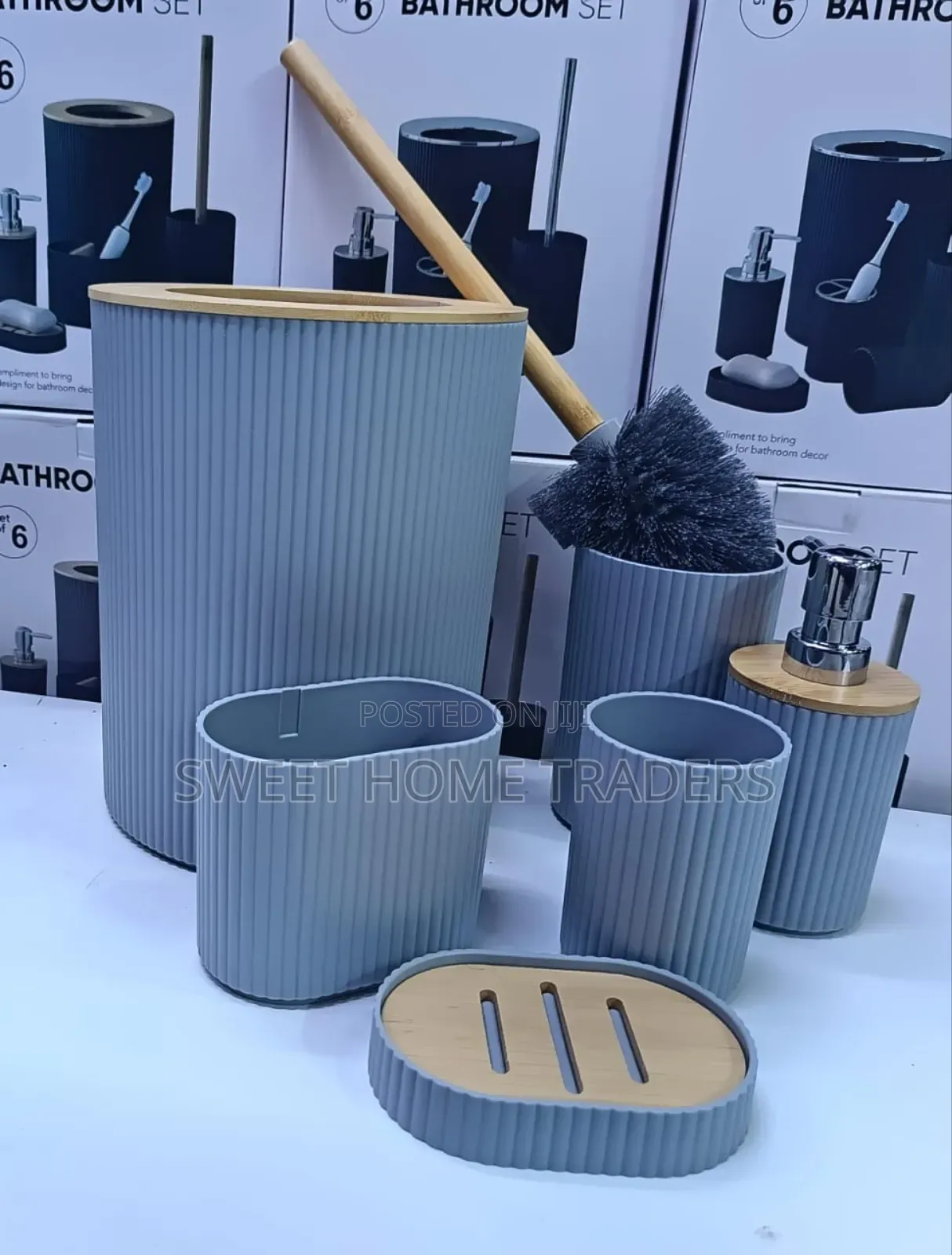 * Bathroom Set Accessories(6pcs)*
*