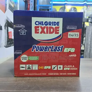 Ns60 45ah Chloride Exide Powerlast Start Stop Battery