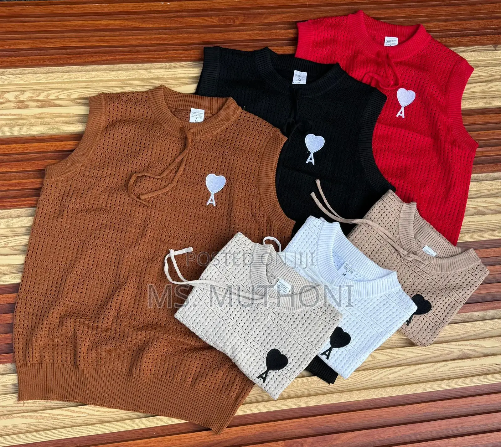 Mens Knitted Vests Available From L to 2xl