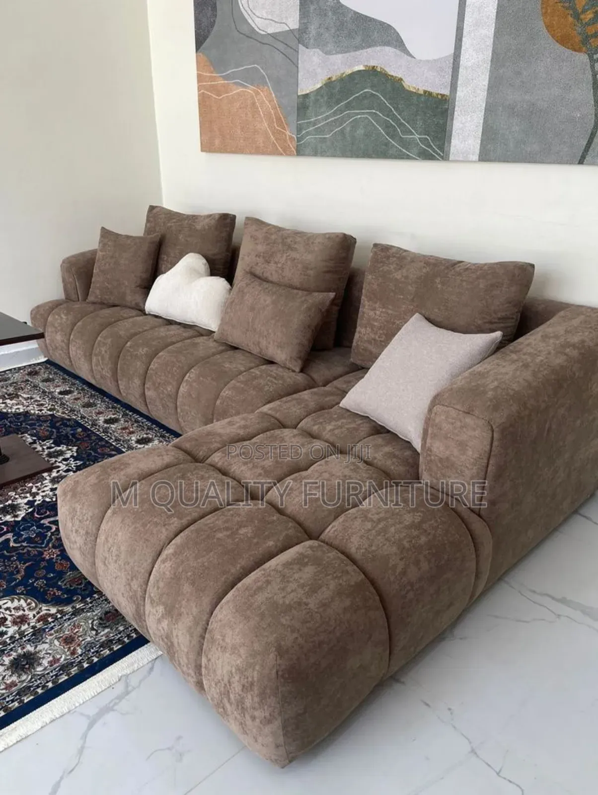 Brown Elegant Bubble Sofas