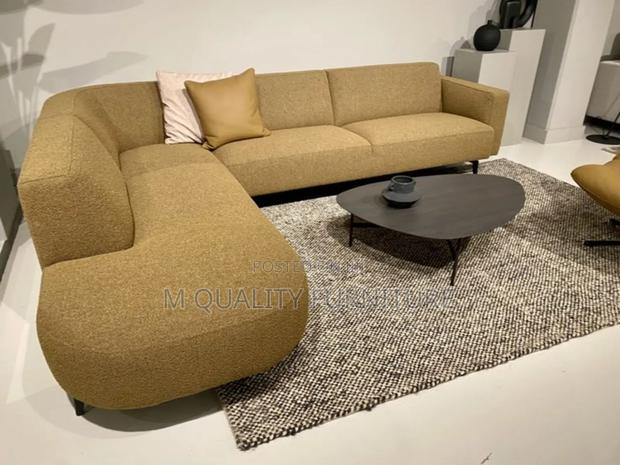 Golden Yellow Corner Couches