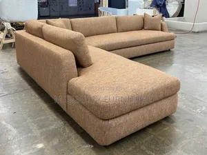 Brown Coloured Back Pillow Couch