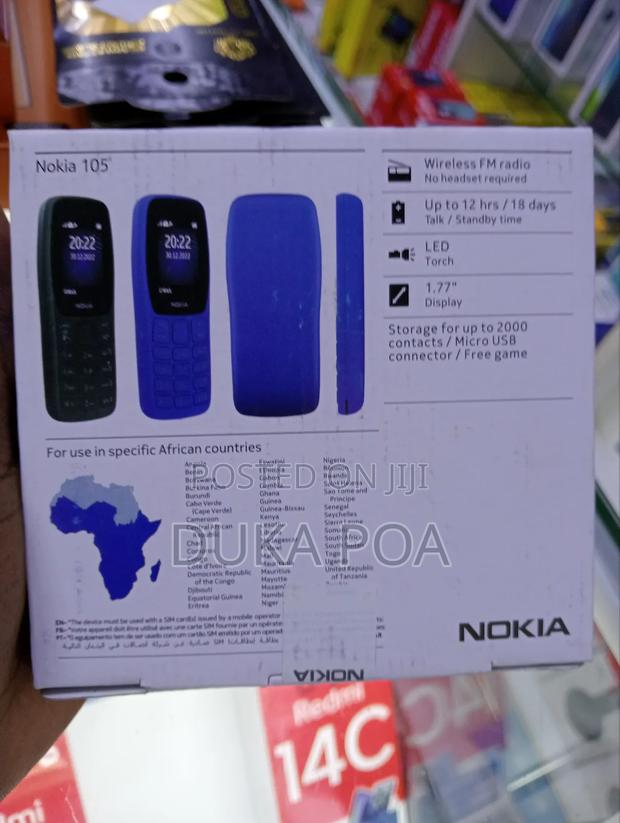 New Nokia 105 Black - thumbnail 3