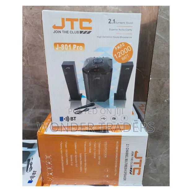 JTC Mtungi 2.1ch Hometheatre-Bt/Fm/Usb-12,000w-System - main view