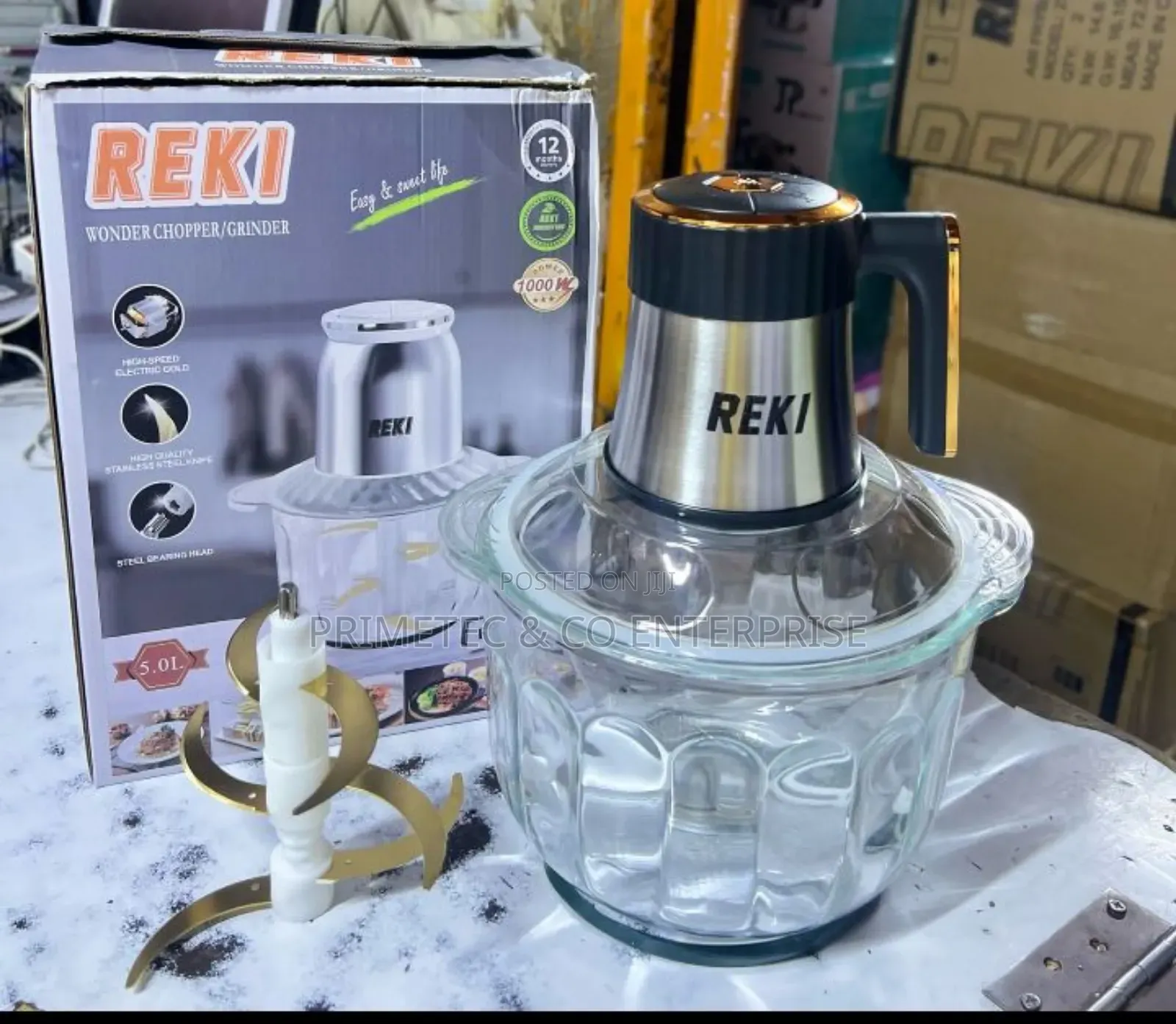 Reki 5l Electric Chopper /Grinder / Food Processor