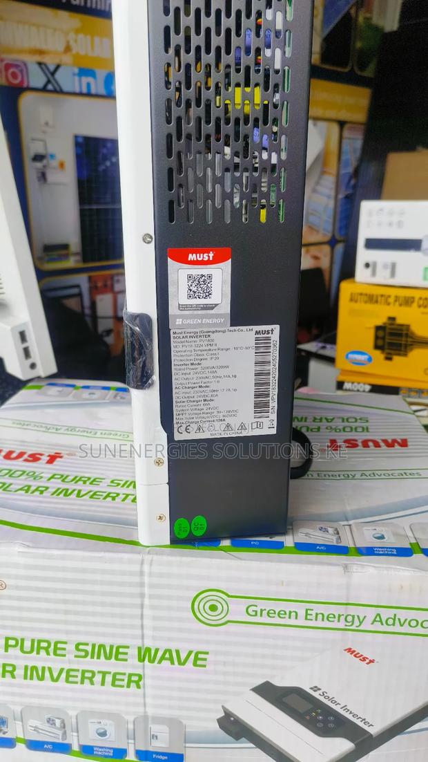 3.2kw 24v Must Hybrid Inverter - thumbnail 2