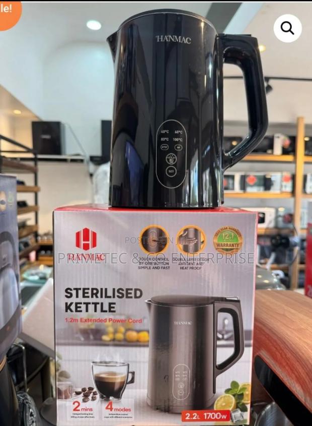 Hanmac Sterilised Kettle Touch 2 Litres - main view