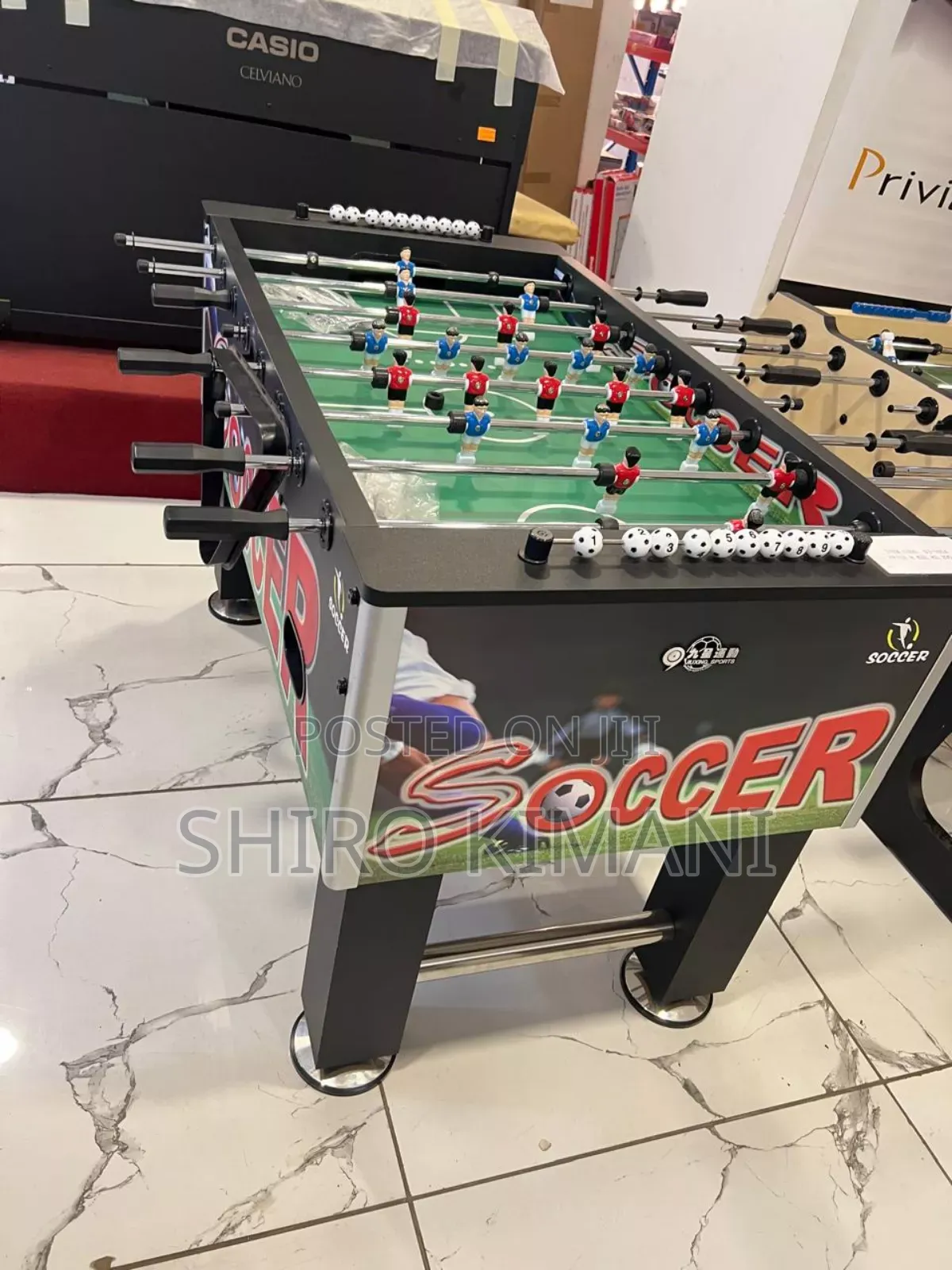 Tournament-Grade Foosball Table – Realistic Gameplay