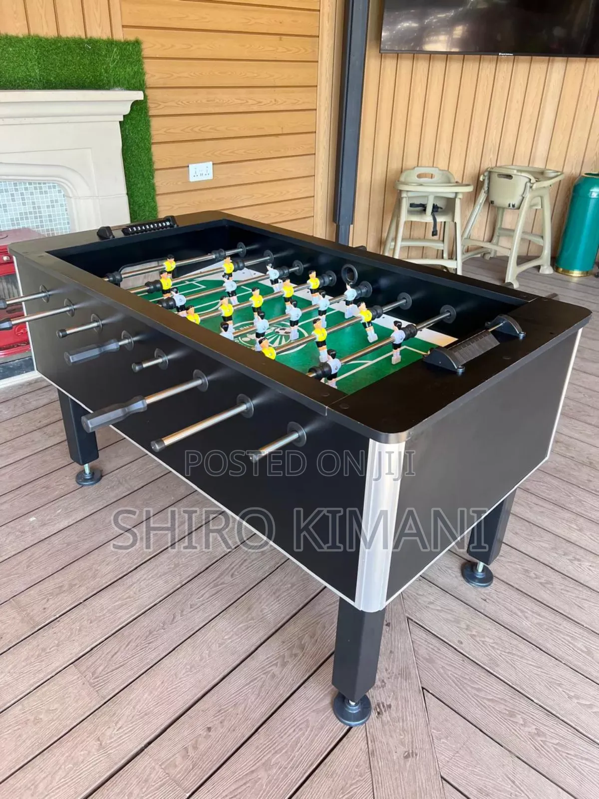  Wooden Foosball Table – Sturdy Stylish Design