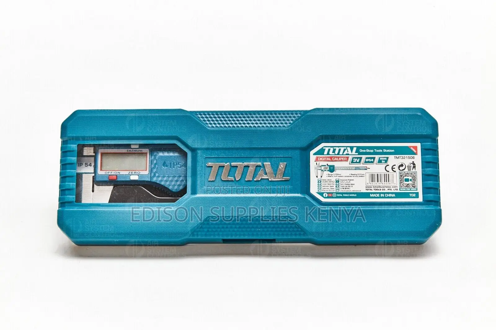 Total Digital Vernier Caliper 150mm /6" Stainless Steel