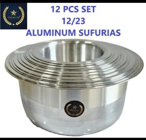 12pc Aluminium Sufuria Heavy - thumbnail 2