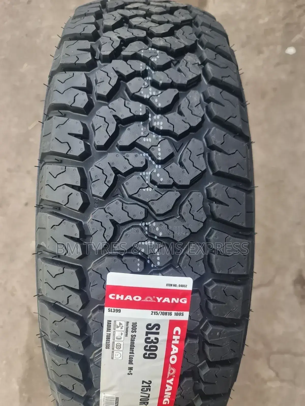 215 /70 R16 Chaoyang Tyres (All Terrrain)