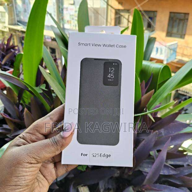 Samsung S25 Edge Smart View Flip Cover With Sensor - main view