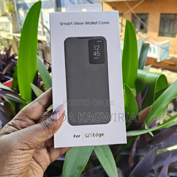 Samsung S25 Edge Smart View Flip Cover With Sensor - thumbnail 2