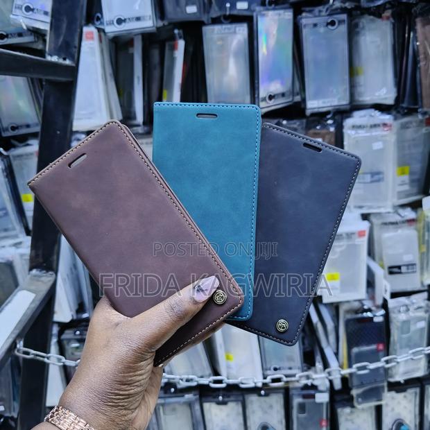 iPhone Xs Max Caseme Leather Flip Cover - main view