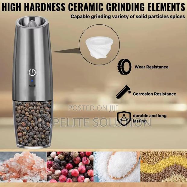 Rechargeable Salt and Pepper Grinder - main view