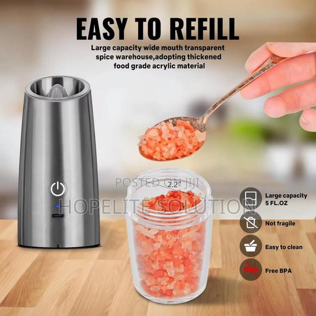 Rechargeable Salt and Pepper Grinder - thumbnail 4