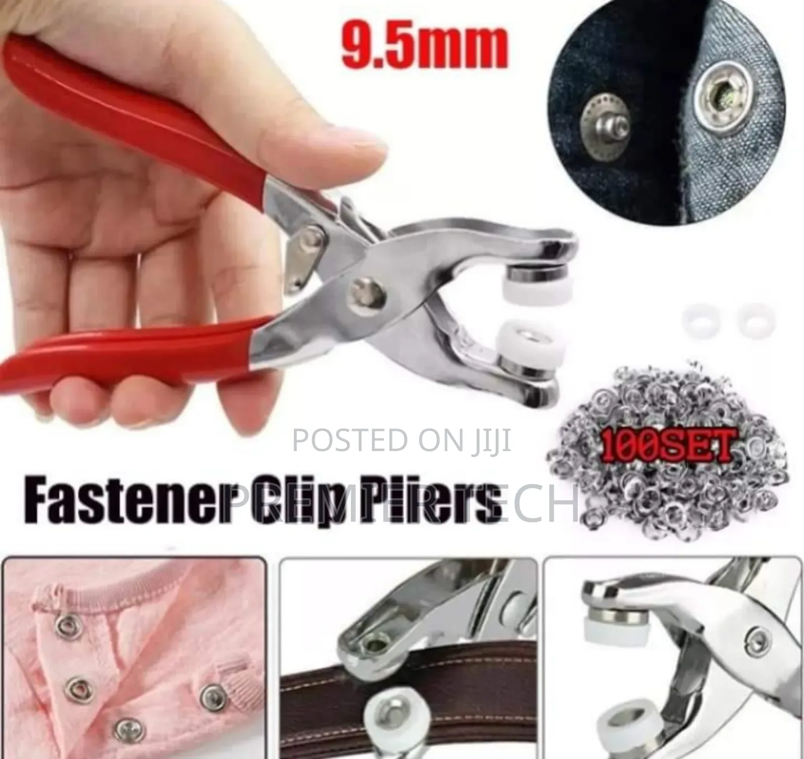 Metallic Snup Button Pliers
