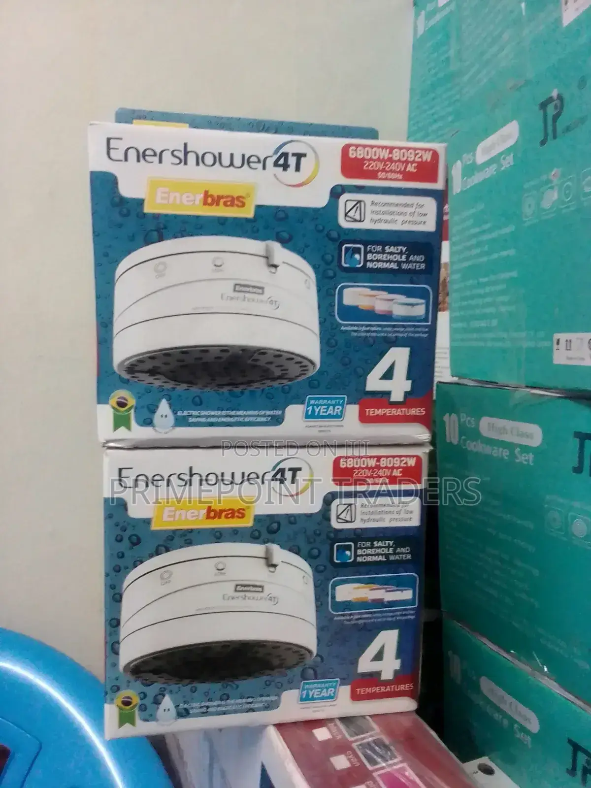 Enershower 4t Instant Electric Water Heater