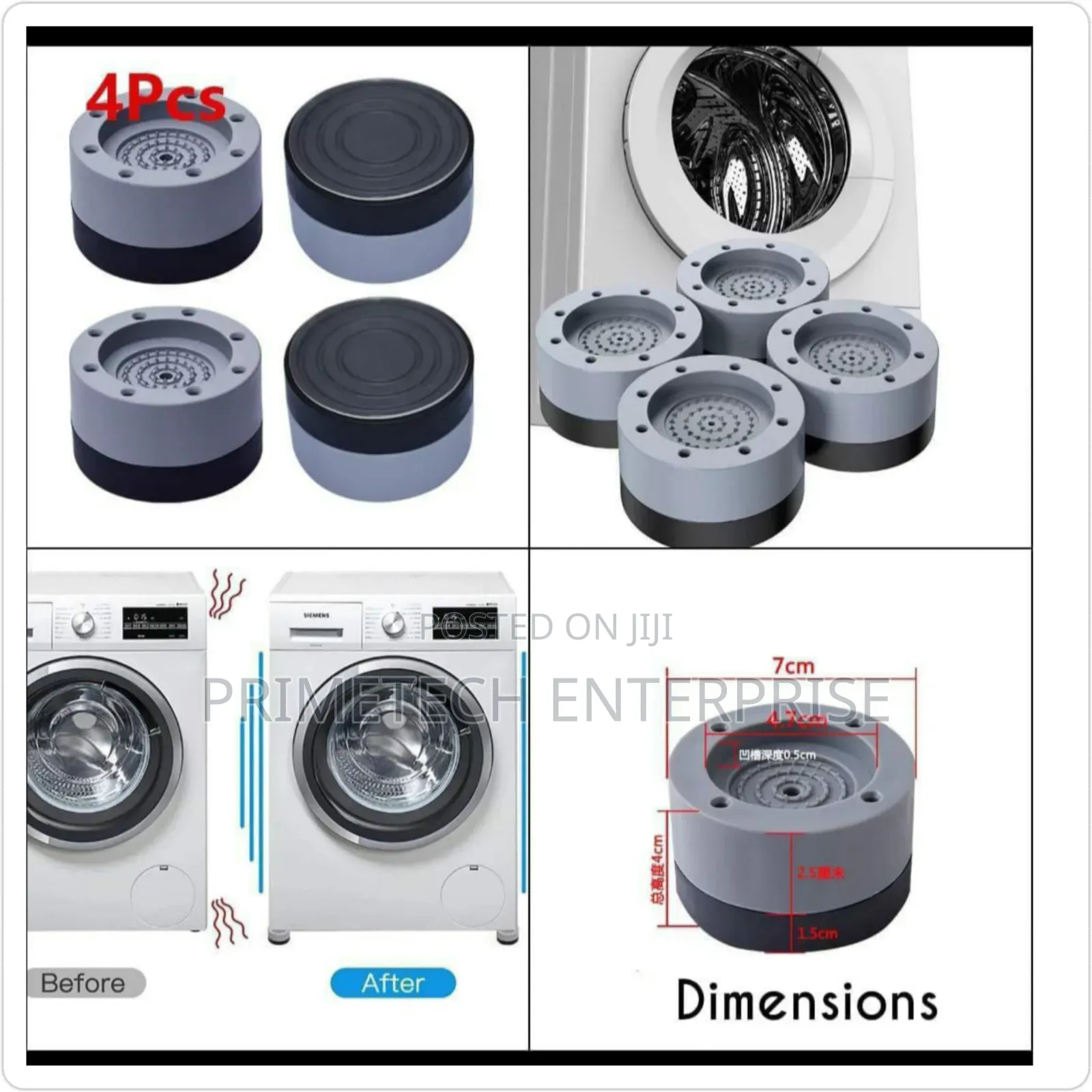 Anti Vibration Pads 2 Pairs