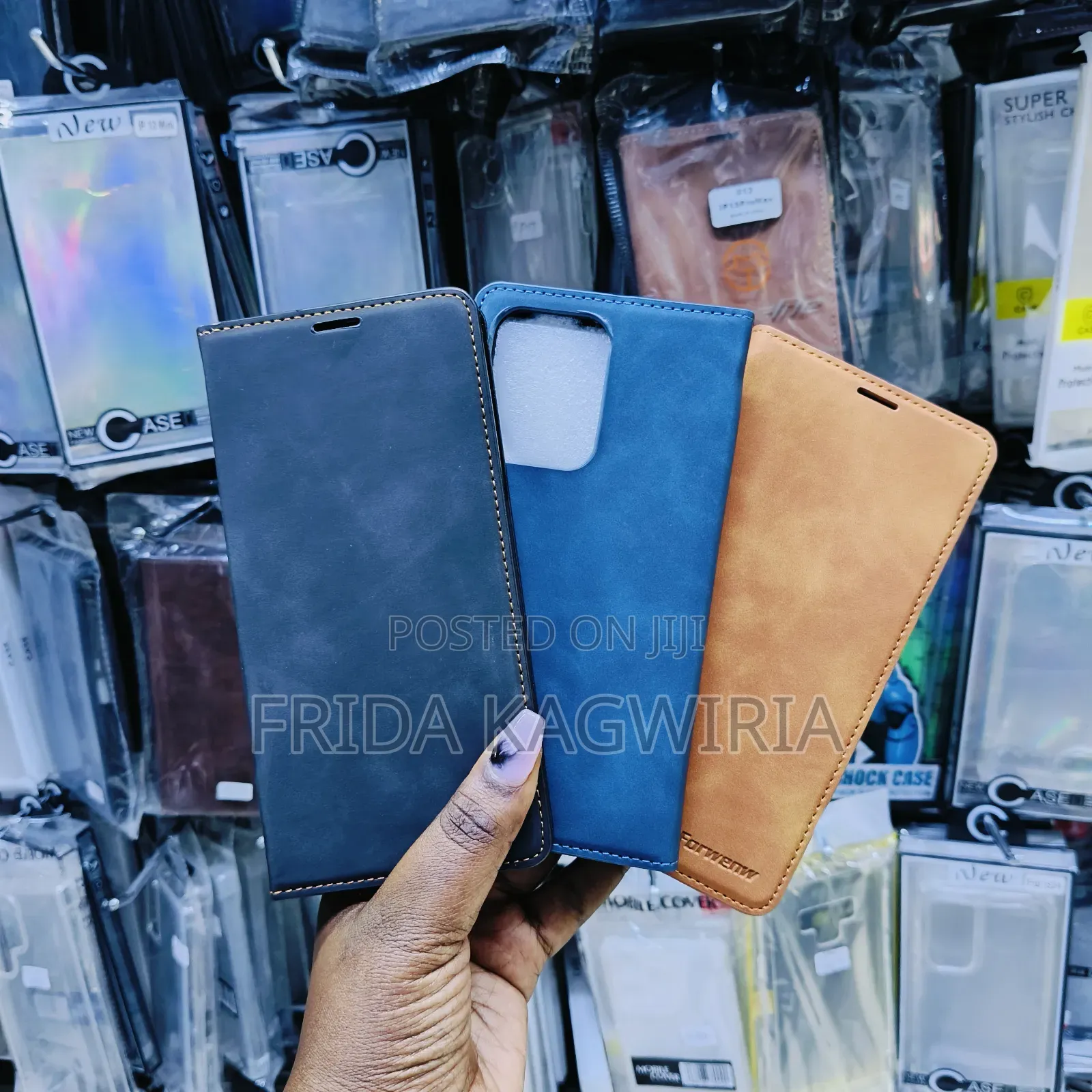 Oppo Reno 13f Leather Flip Cover