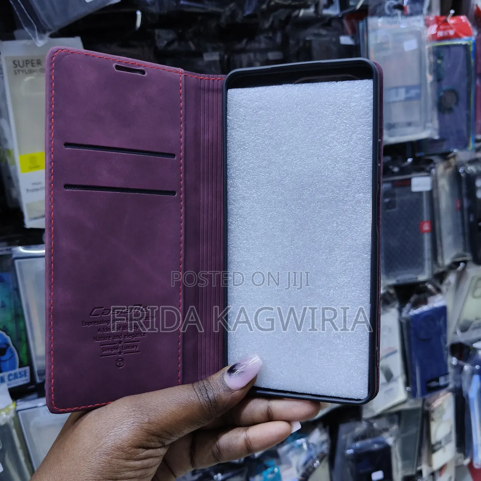 Oppo A5 Pro Caseme Leather Flip Cover