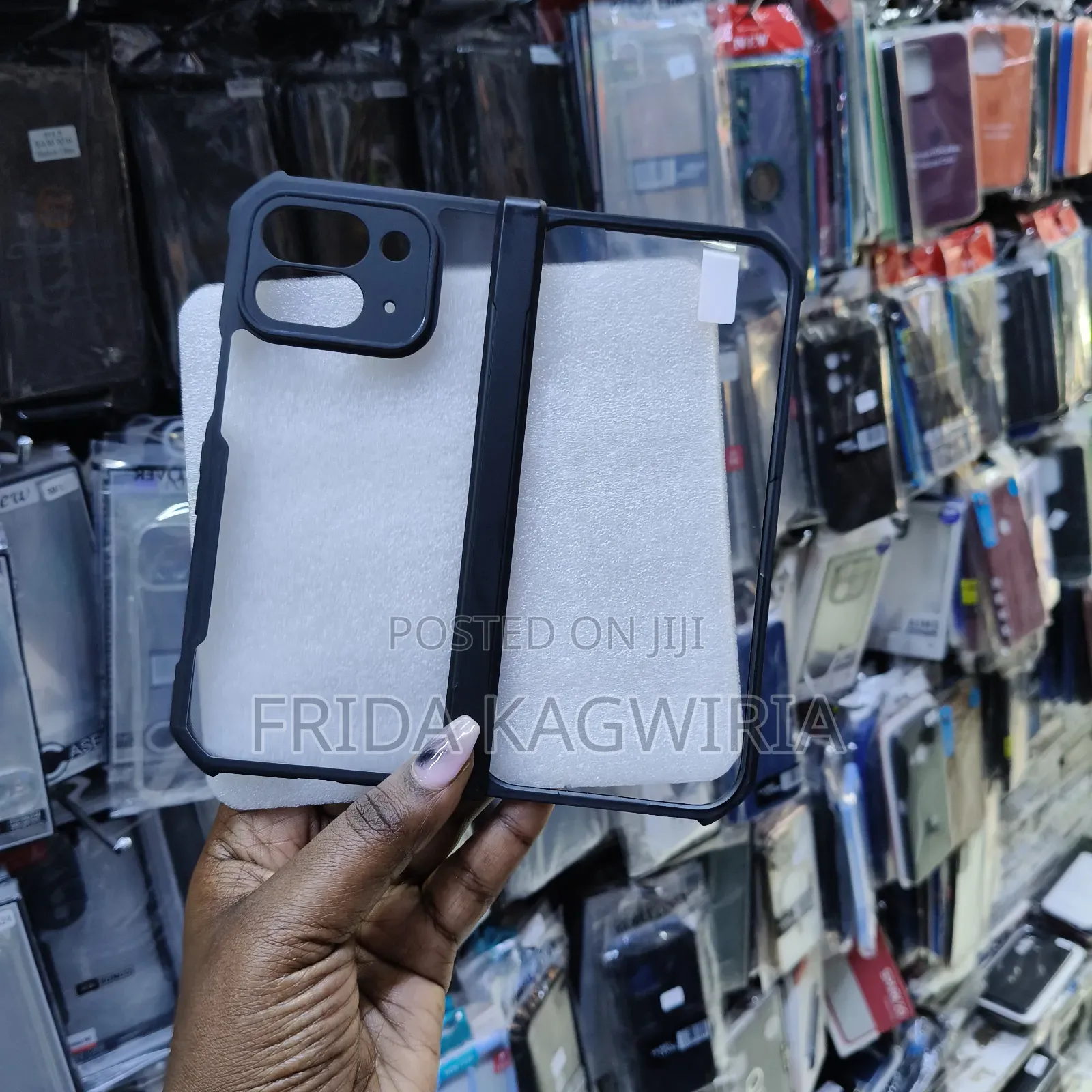 Xundd Shockproof Clear Back Cover For Pixel 9 Pro Fold