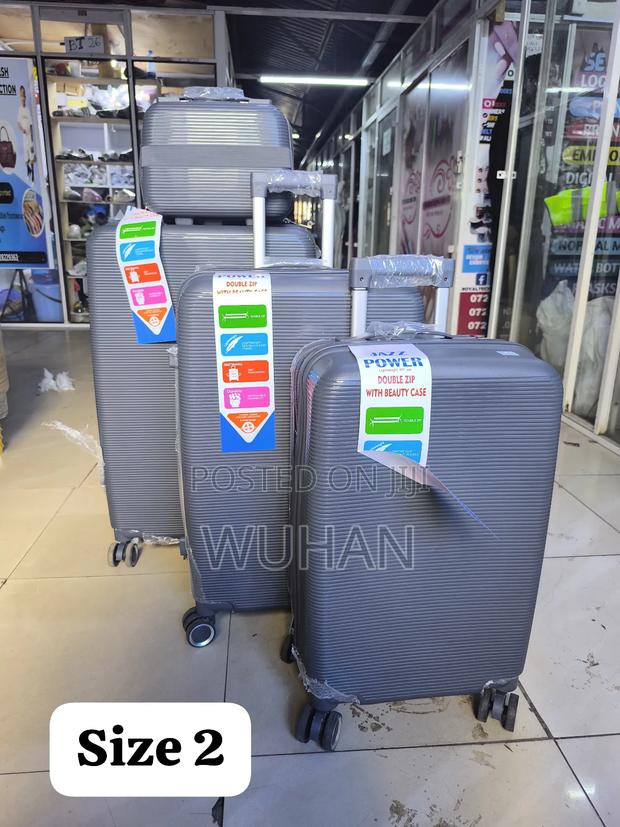 4 in 1 Large Rubber Suitcase, Waterproof, Unbreakable - thumbnail 2